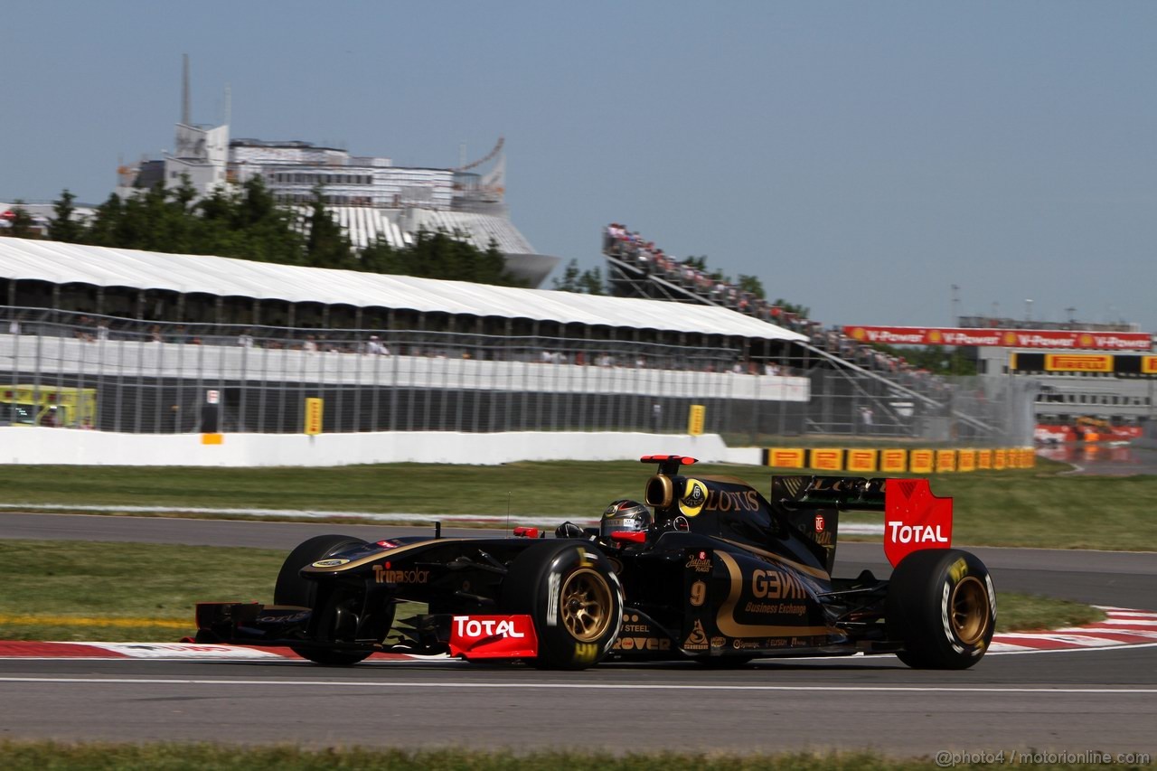GP CANADA, 10.06.2011- Prove Libere 1, Venerdi', Nick Heidfeld (GER) Lotus Renault GP R31  