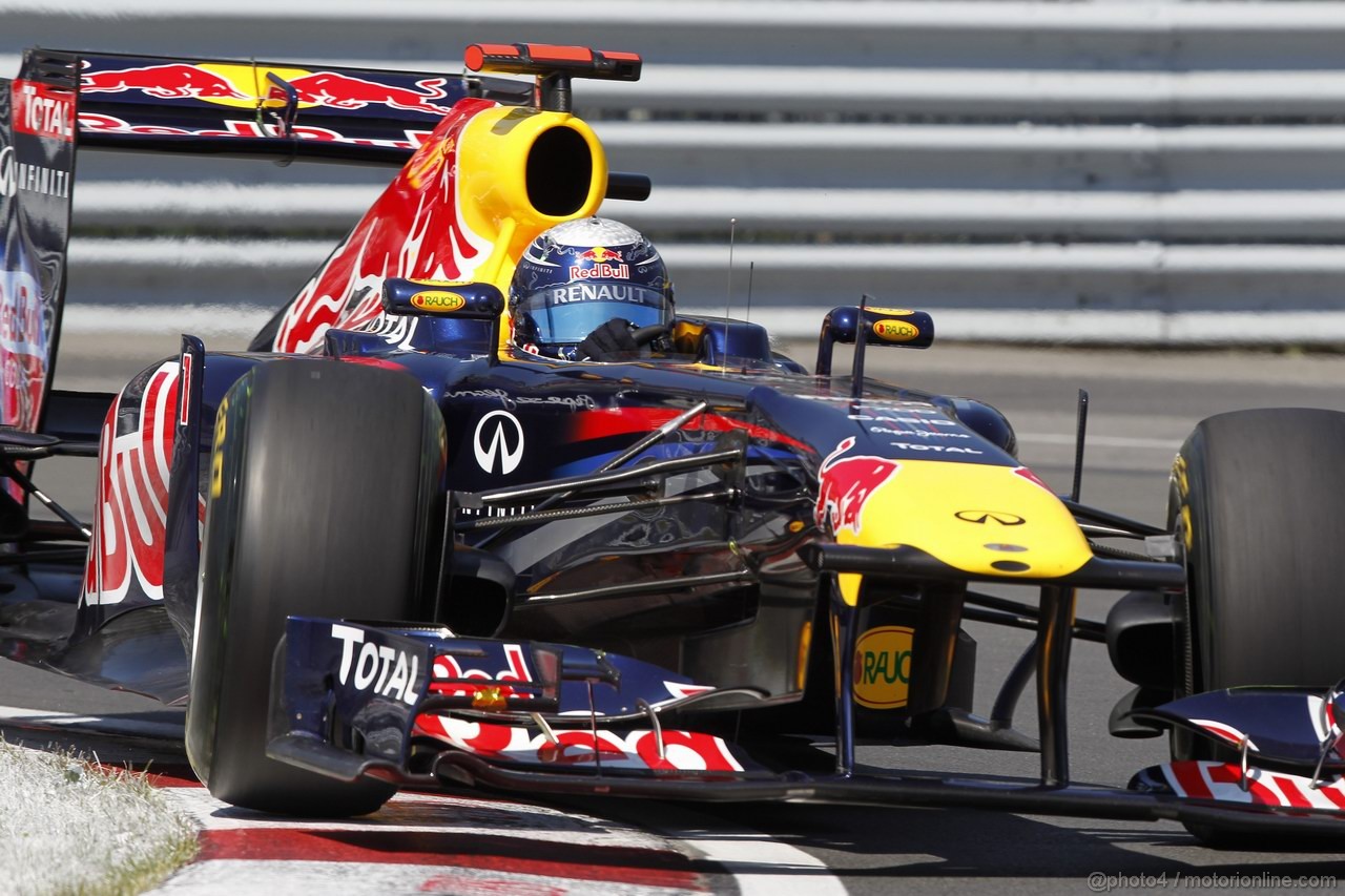 GP CANADA, 10.06.2011- Prove Libere 1, Venerdi', Sebastian Vettel (GER), Red Bull Racing, RB7 