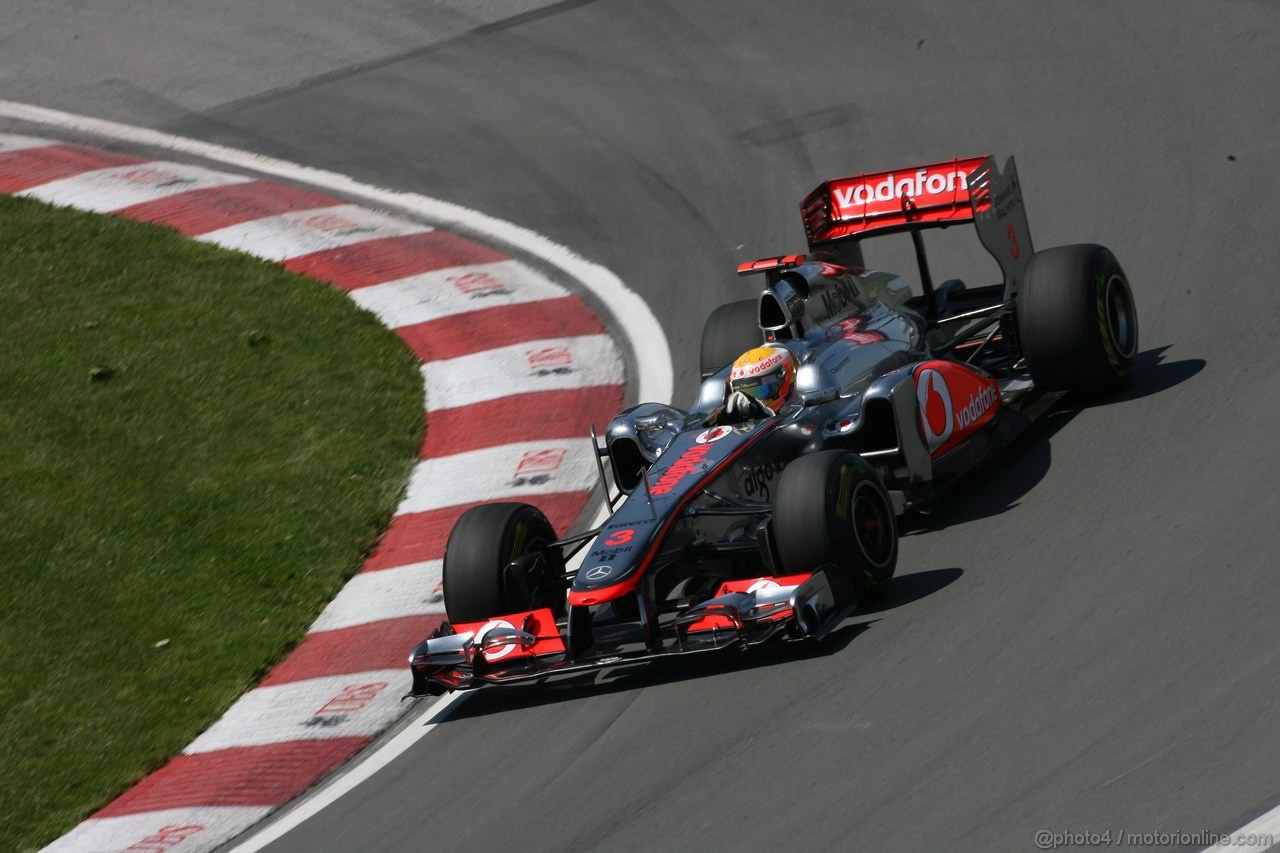 GP CANADA, 10.06.2011- Prove Libere 2, Venerdi', Lewis Hamilton (GBR), McLaren  Mercedes, MP4-26 