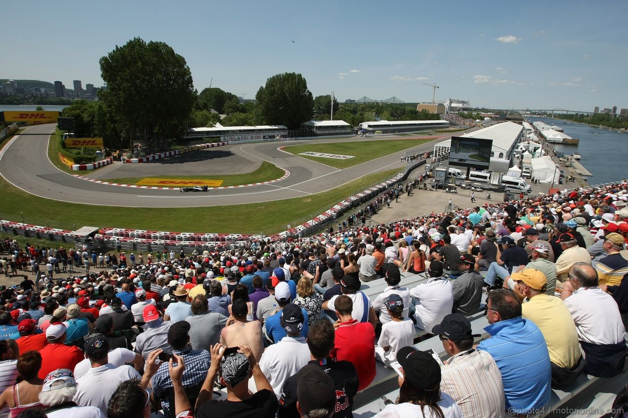 GP CANADA, 10.06.2011- Prove Libere 2, Venerdi', Pastor Maldonado (VEN), Williams FW33 