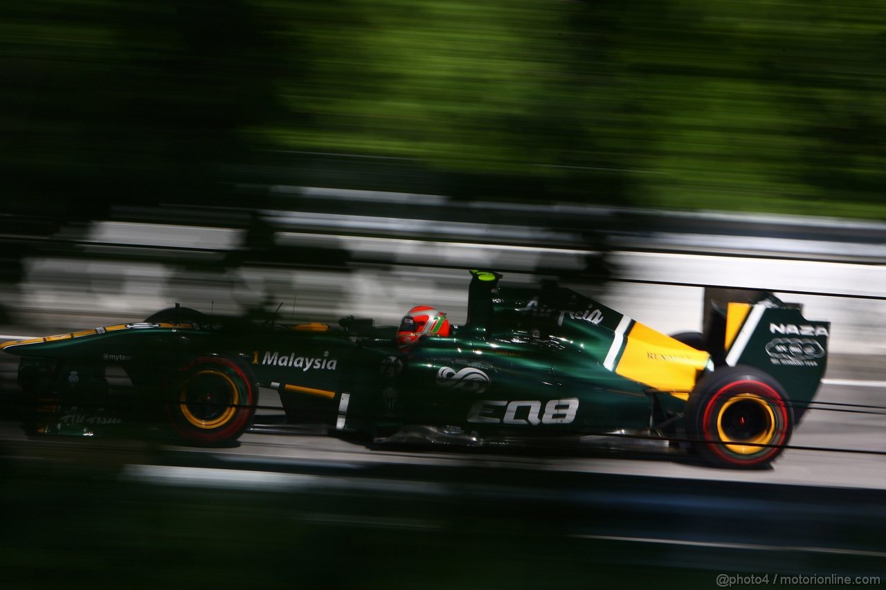 GP CANADA, 10.06.2011- Prove Libere 2, Venerdi', Jarno Trulli (ITA), Team Lotus, TL11 