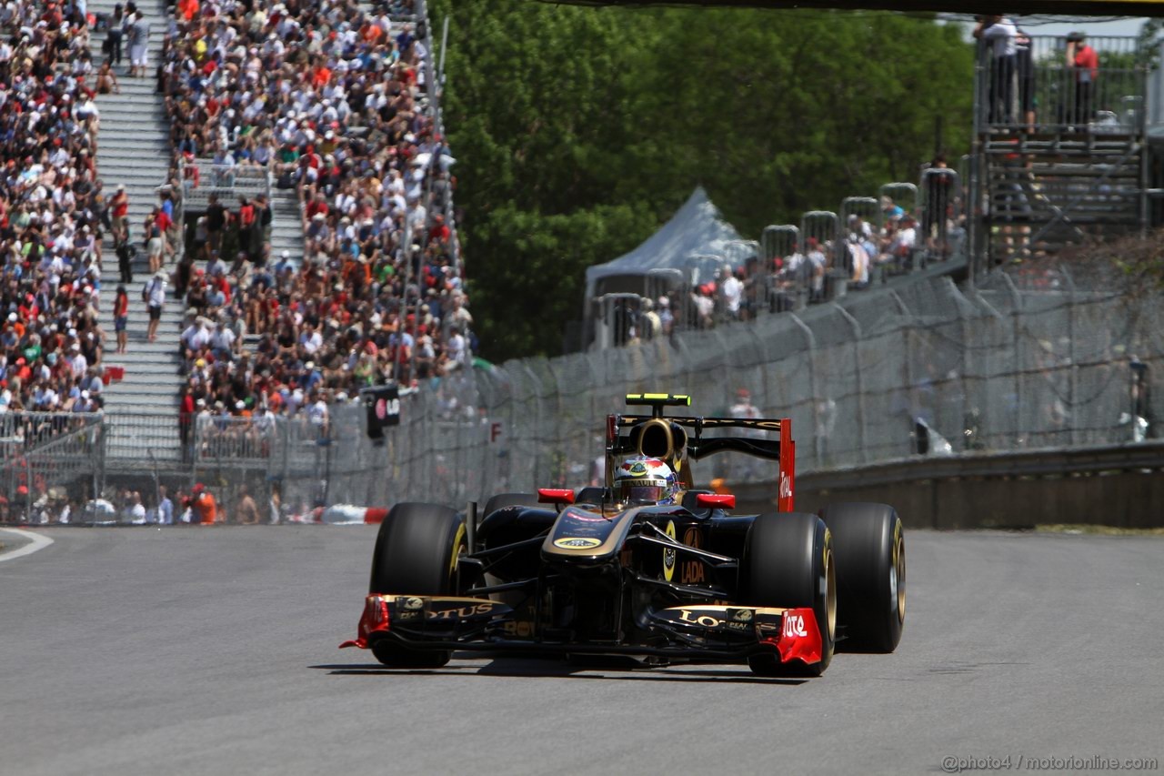 GP CANADA, 10.06.2011- Prove Libere 2, Venerdi', Vitaly Petrov (RUS), Lotus Renault GP, R31 