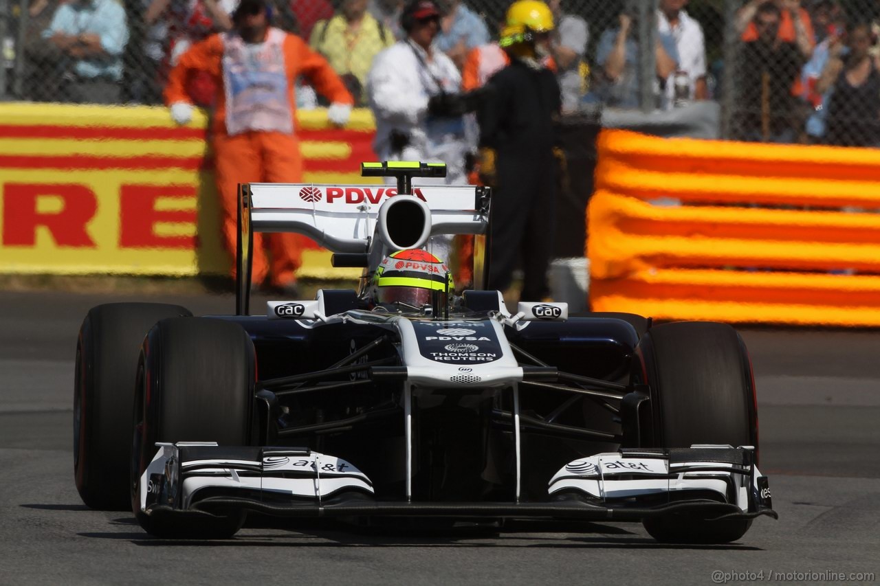 GP CANADA, 10.06.2011- Prove Libere 2, Venerdi', Pastor Maldonado (VEN), Williams FW33 