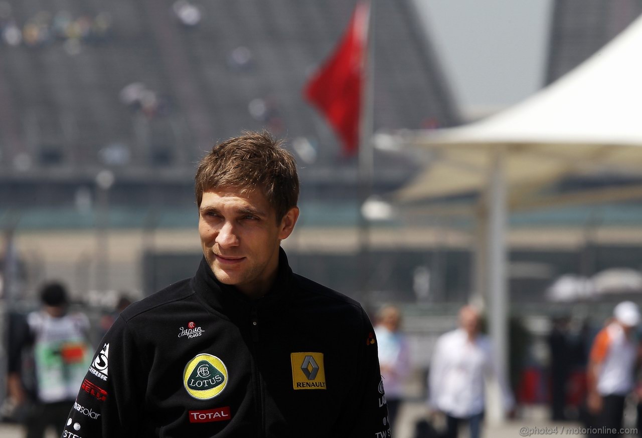 GP CINA, 17.04.2011- Vitaly Petrov (RUS), Lotus Renault GP, R31 