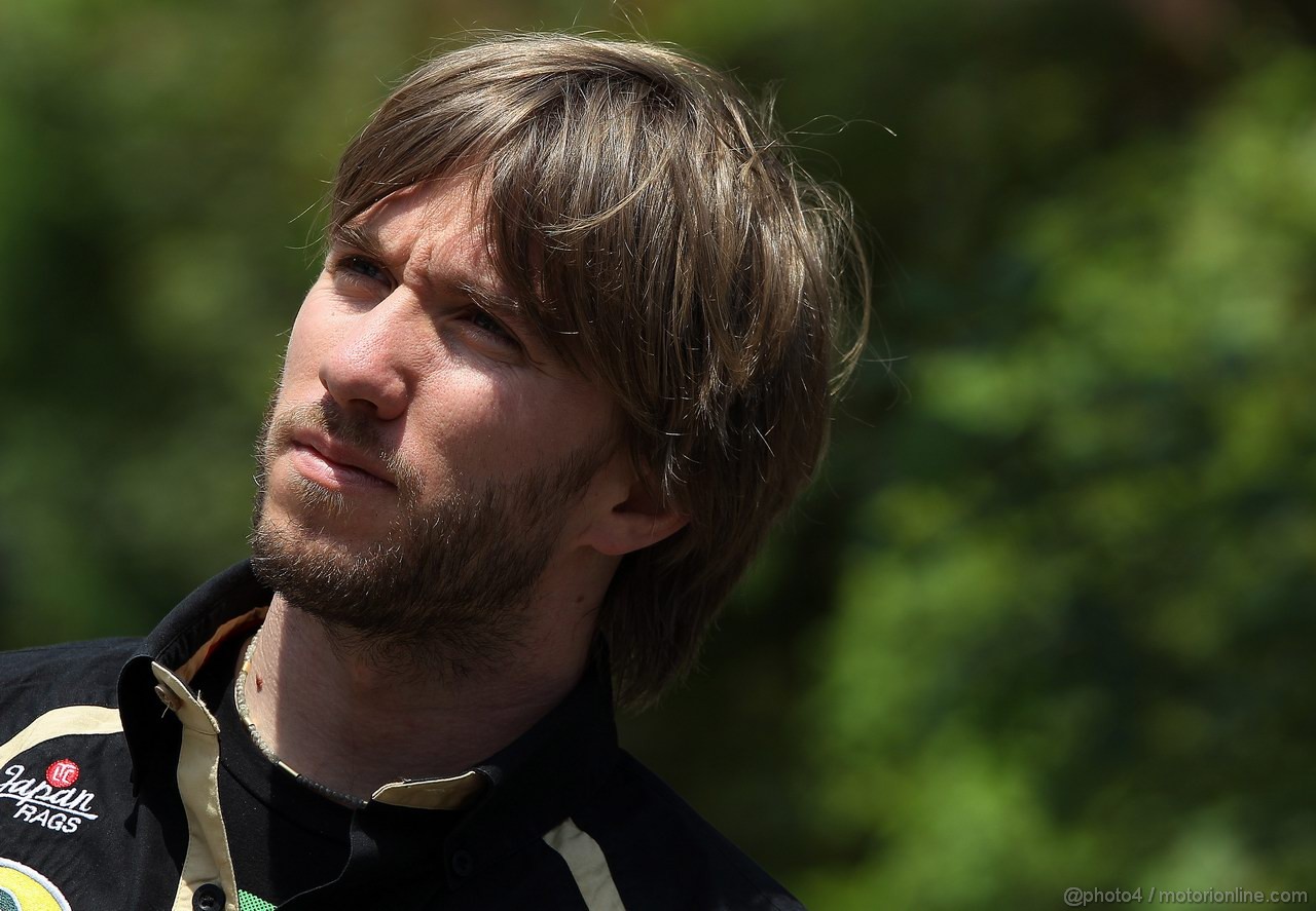 GP CINA, 17.04.2011- Nick Heidfeld (GER) Lotus Renault GP R31