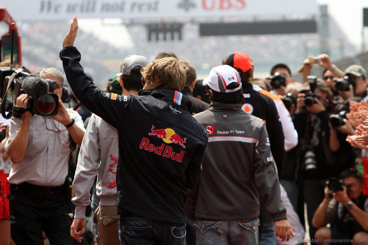 GP CINA, 17.04.2011- Sebastian Vettel (GER), Red Bull Racing, RB7 