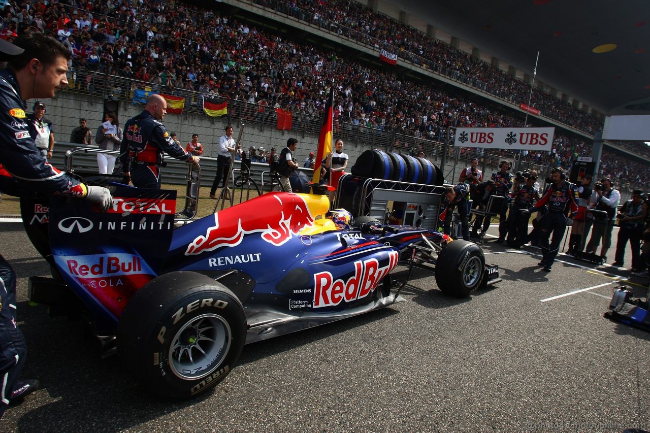 GP CINA, 17.04.2011- Gara, Sebastian Vettel (GER), Red Bull Racing, RB7