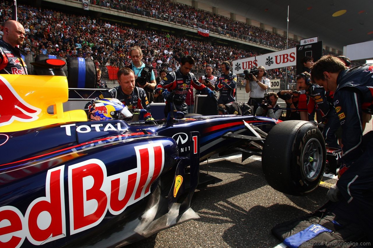 GP CINA, 17.04.2011- Gara, Sebastian Vettel (GER), Red Bull Racing, RB7 