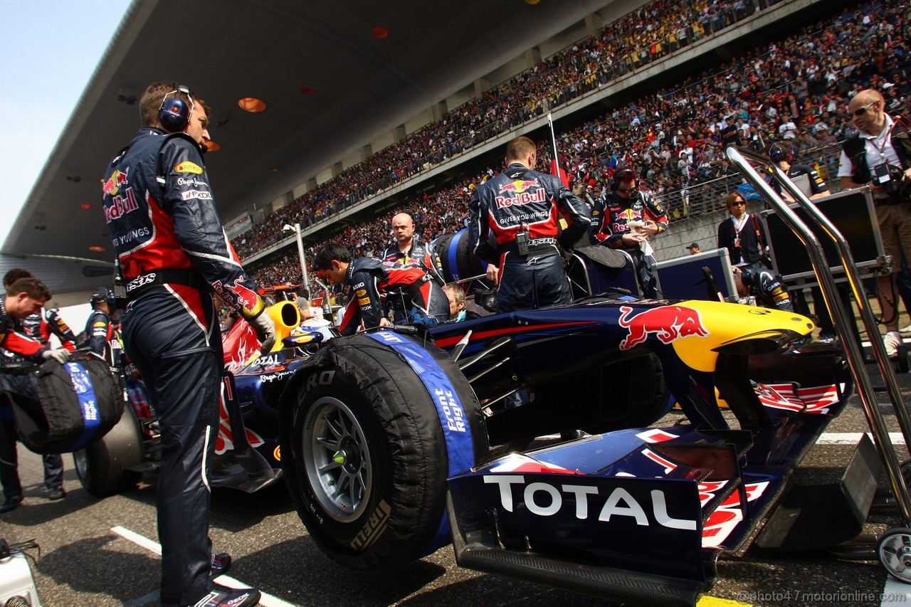 GP CINA, 17.04.2011- Gara, Sebastian Vettel (GER), Red Bull Racing, RB7 