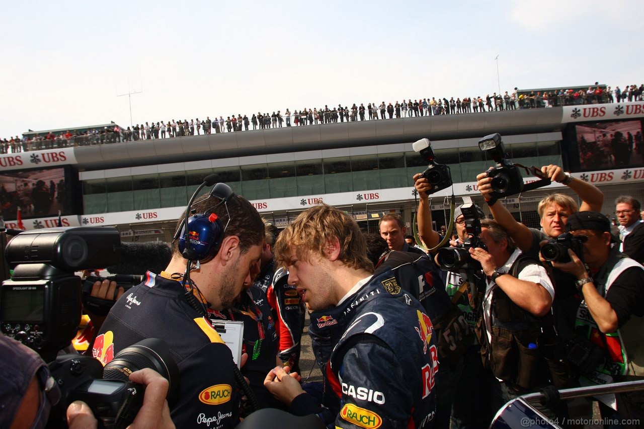 GP CINA, 17.04.2011- Gara, Sebastian Vettel (GER), Red Bull Racing, RB7 