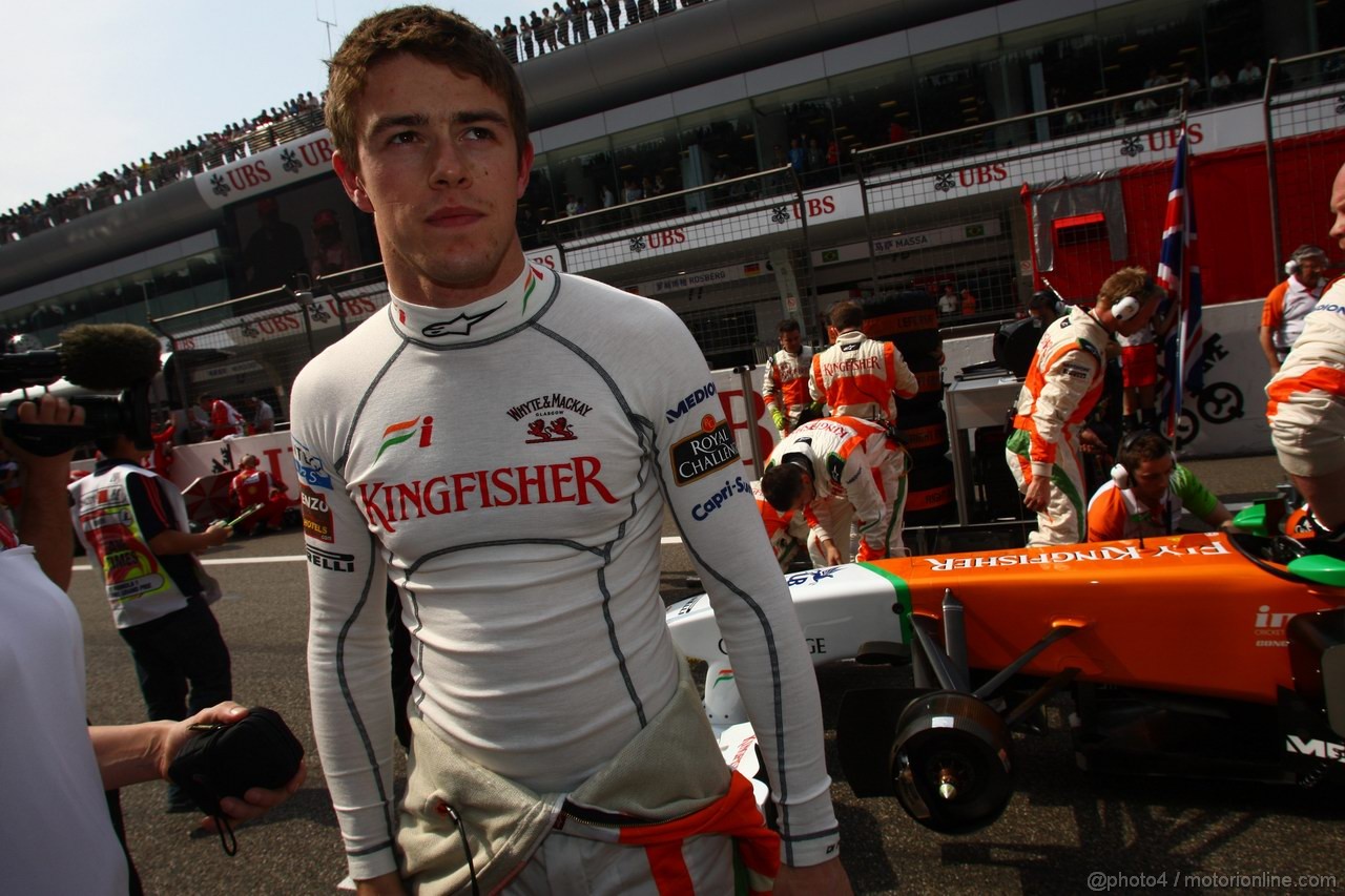 GP CINA, 17.04.2011- Gara, Paul di Resta (GBR) Force India VJM04 