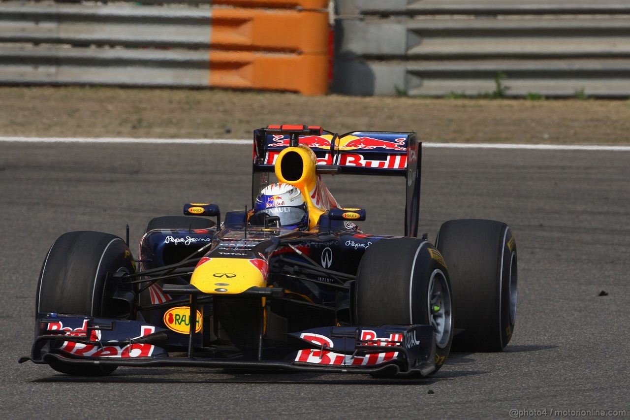 GP CINA, 17.04.2011- Gara, Sebastian Vettel (GER), Red Bull Racing, RB7 