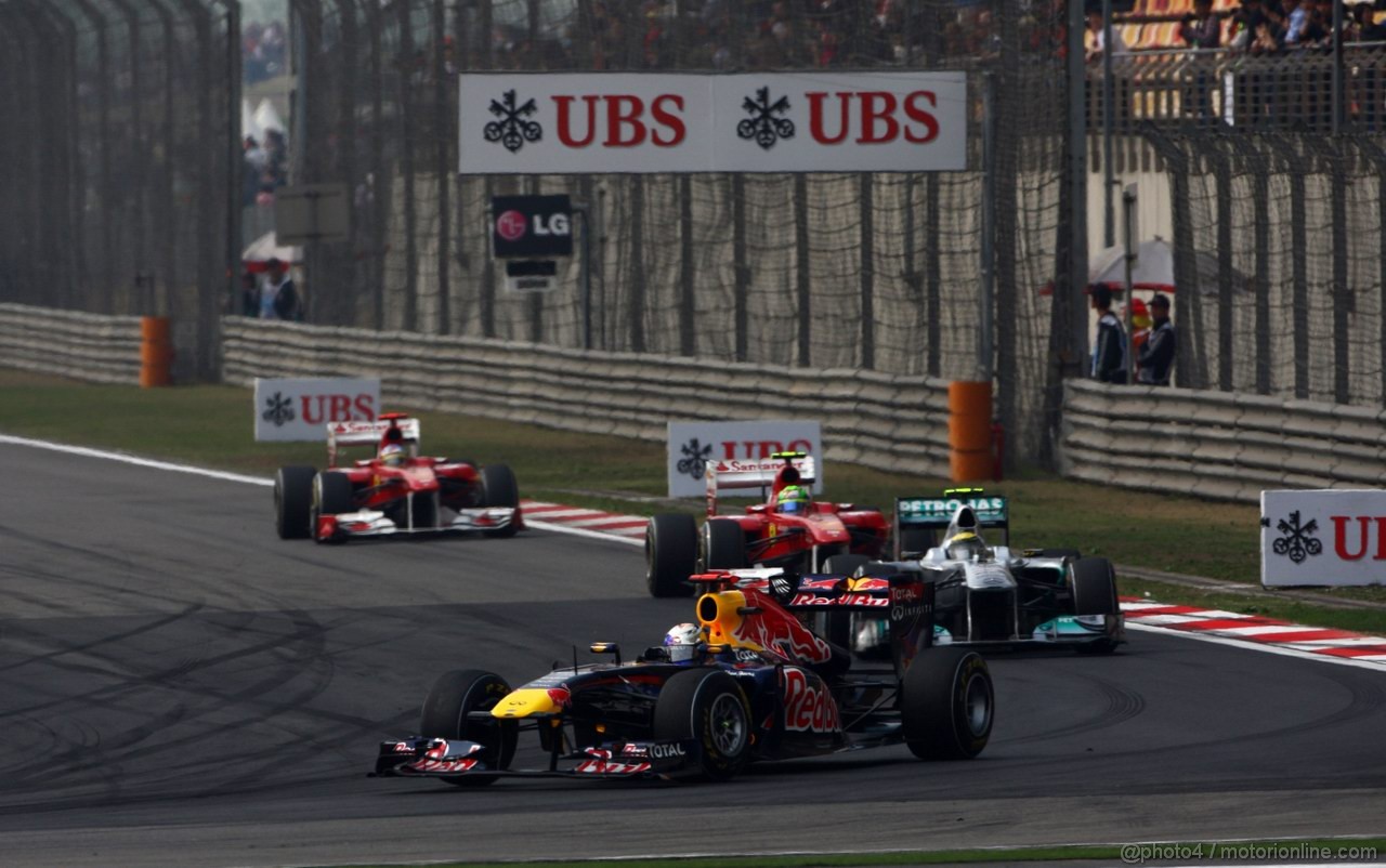 GP CINA, 17.04.2011- Gara, Sebastian Vettel (GER), Red Bull Racing, RB7