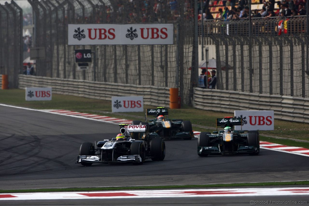 GP CINA, 17.04.2011- Gara, Pastor Maldonado (VEN), Williams FW33 