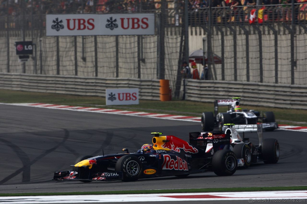 GP CINA, 17.04.2011- Gara, Mark Webber (AUS), Red Bull Racing, RB7