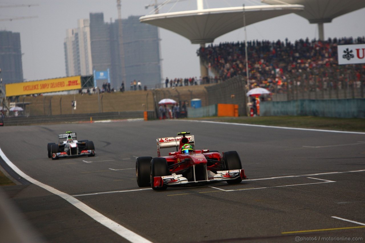 GP CINA, 17.04.2011- Felipe Massa (BRA), Ferrari, F-150 Italia 