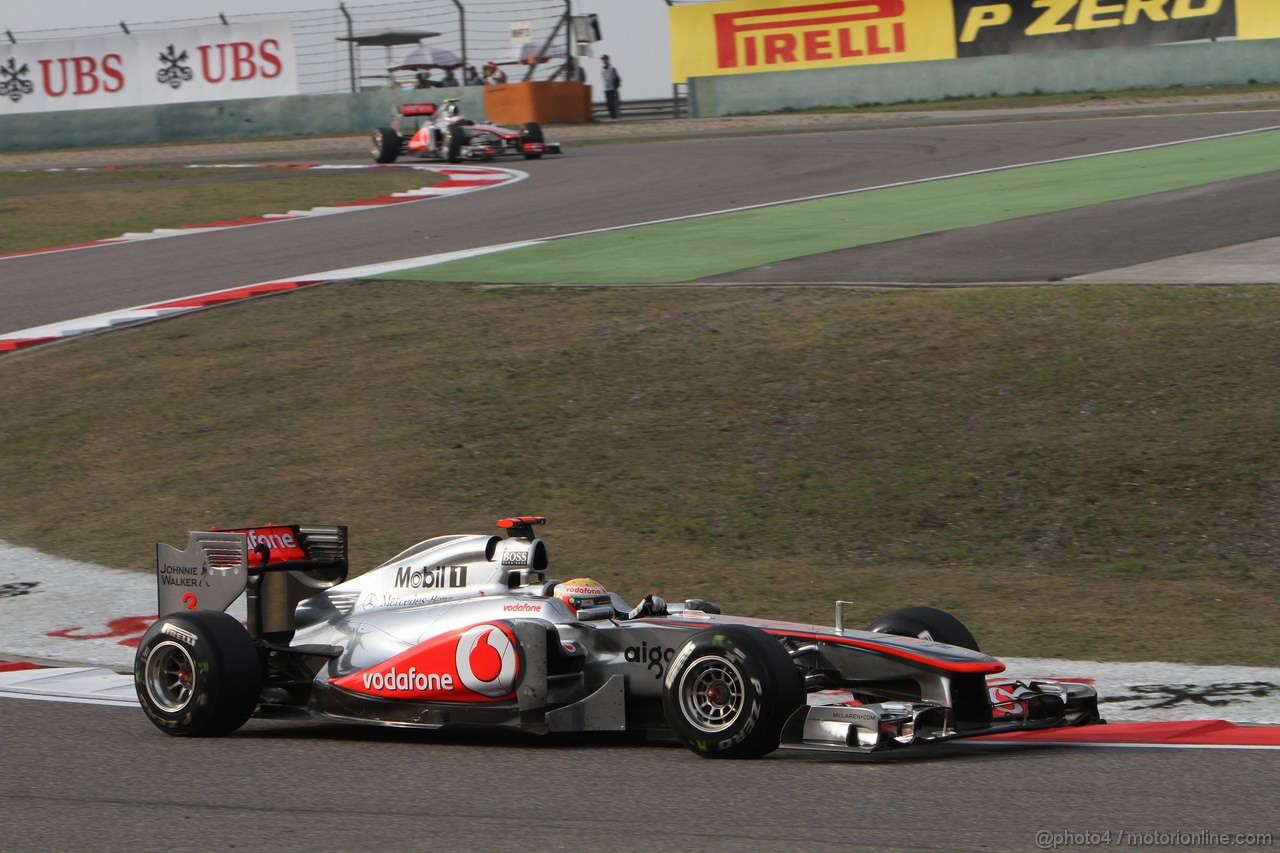 GP CINA, 17.04.2011- Gara, Lewis Hamilton (GBR), McLaren  Mercedes, MP4-26 
