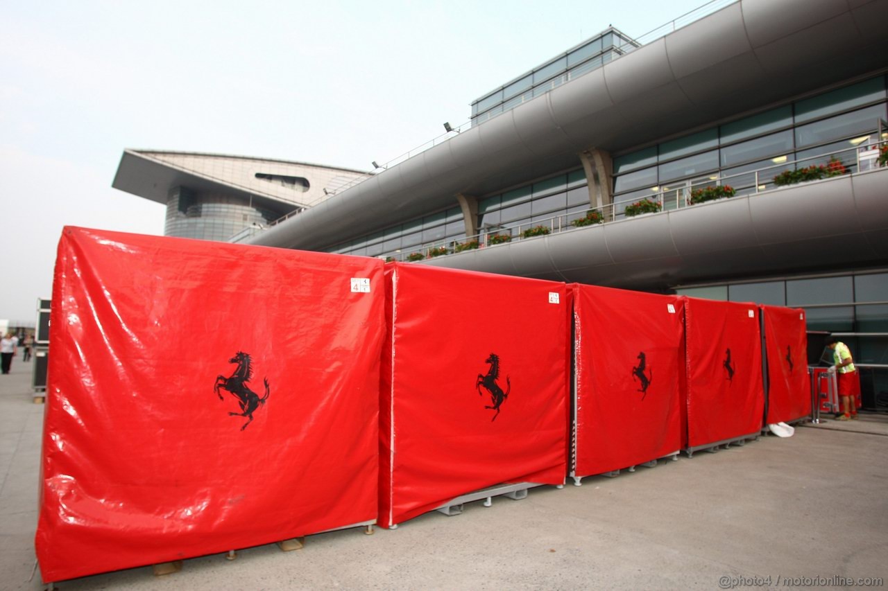 GP CINA, 17.04.2011- Ferrari  