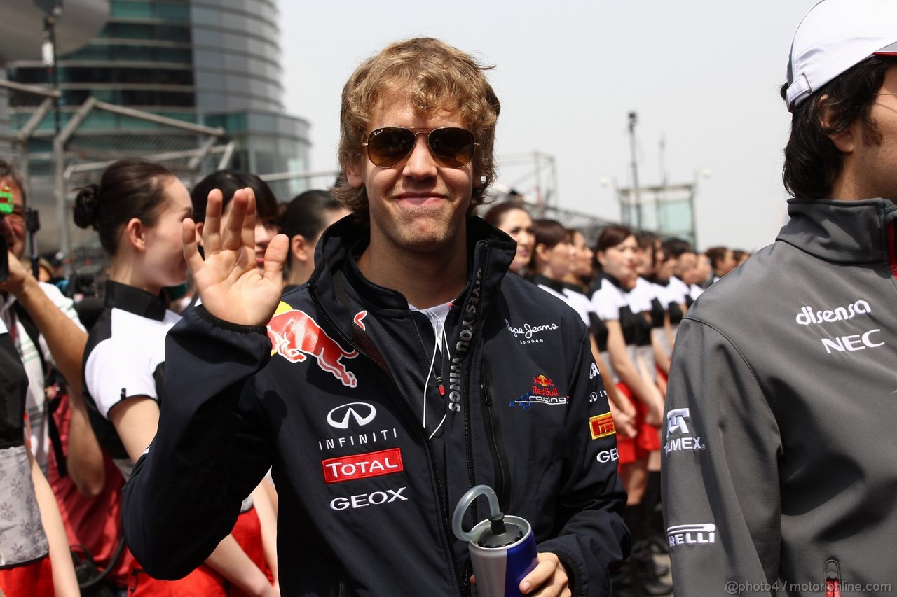 GP CINA, 17.04.2011- Sebastian Vettel (GER), Red Bull Racing, RB7
