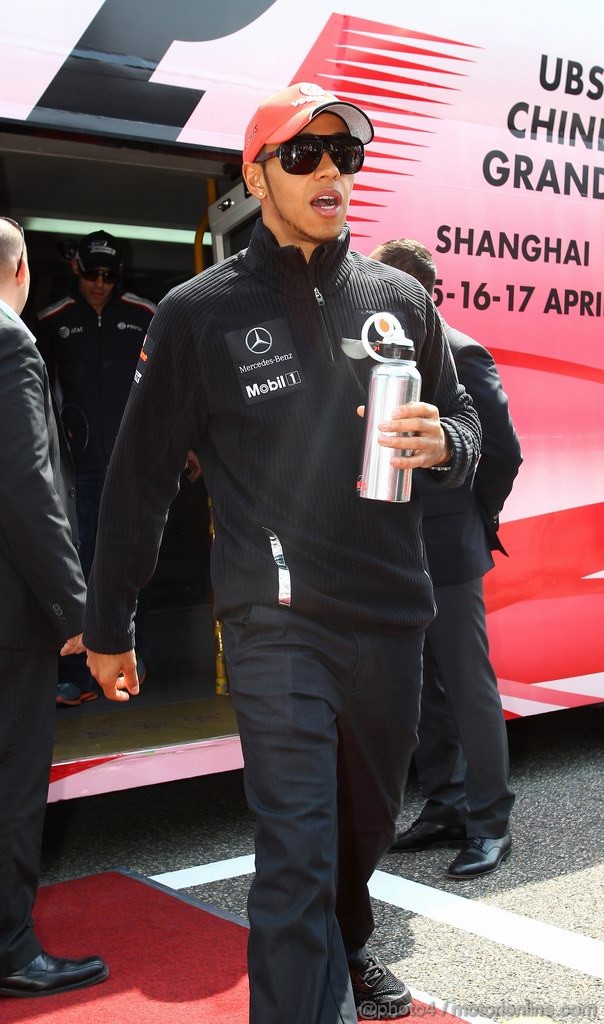 GP CINA, 17.04.2011-  Lewis Hamilton (GBR), McLaren  Mercedes, MP4-26 