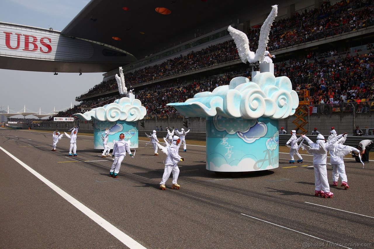 GP CINA, 17.04.2011- Gara, Atmosfera