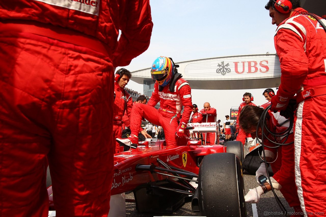 GP CINA, 17.04.2011- Gara, Fernando Alonso (ESP), Ferrari, F-150 Italia