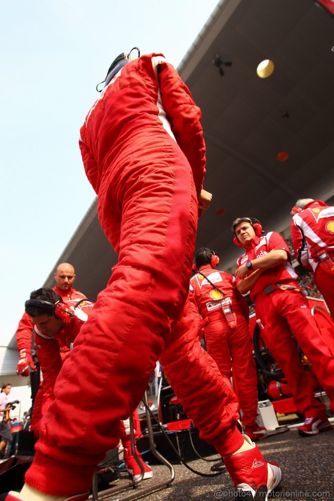 GP CINA, 17.04.2011- Gara, Fernando Alonso (ESP), Ferrari, F-150 Italia 