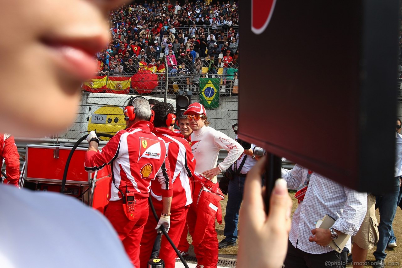 GP CINA, 17.04.2011- Gara, Fernando Alonso (ESP), Ferrari, F-150 Italia 