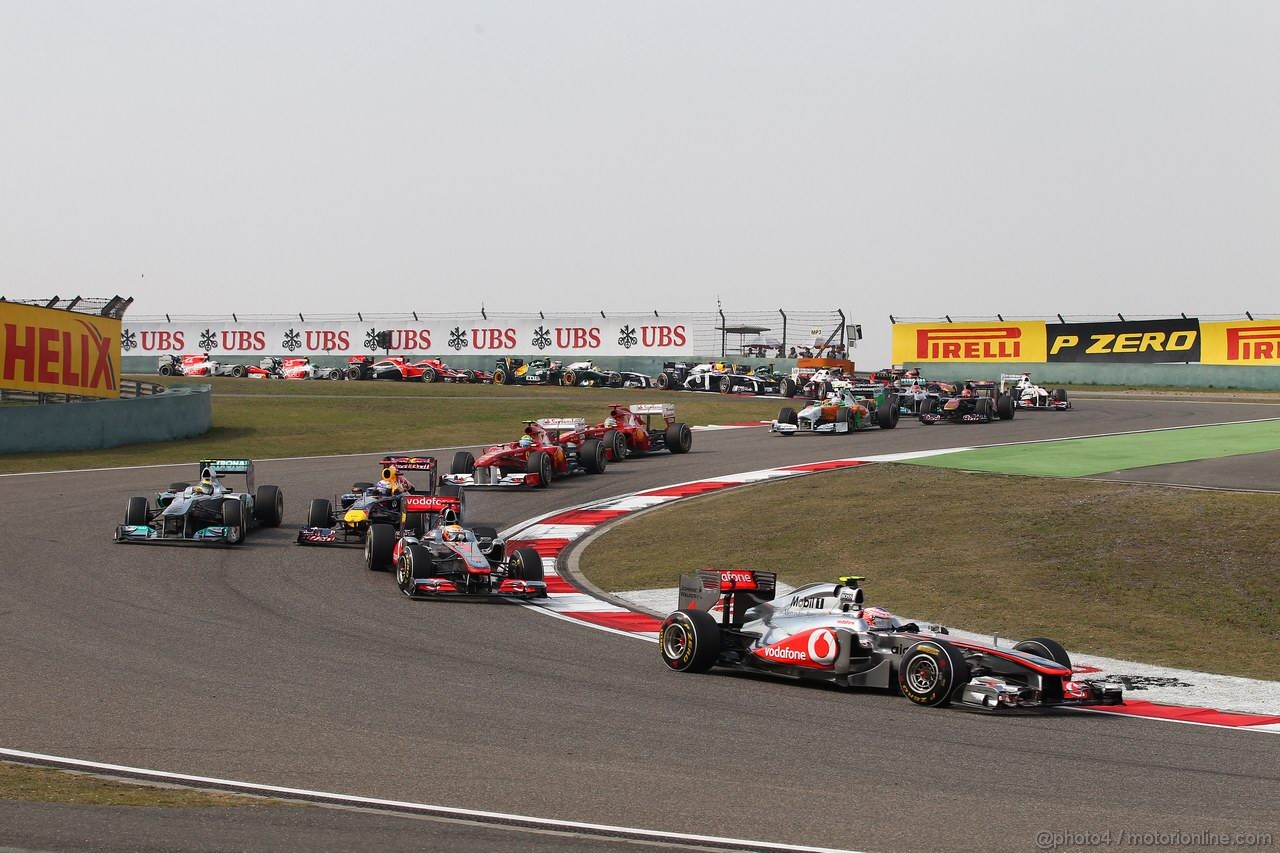 GP CINA, 17.04.2011- Gara, partenza