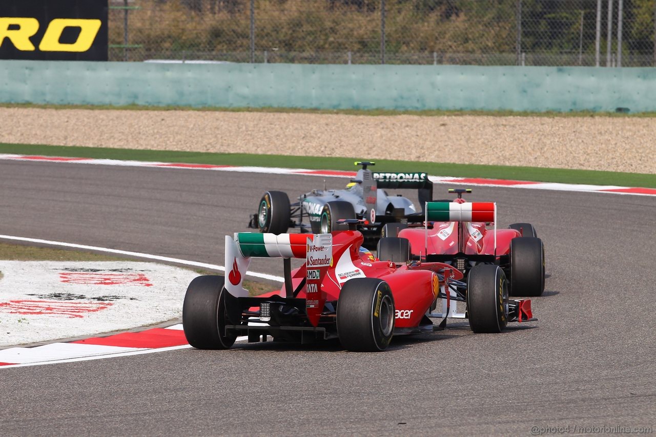 GP CINA, 17.04.2011- Gara, Fernando Alonso (ESP), Ferrari, F-150 Italia 