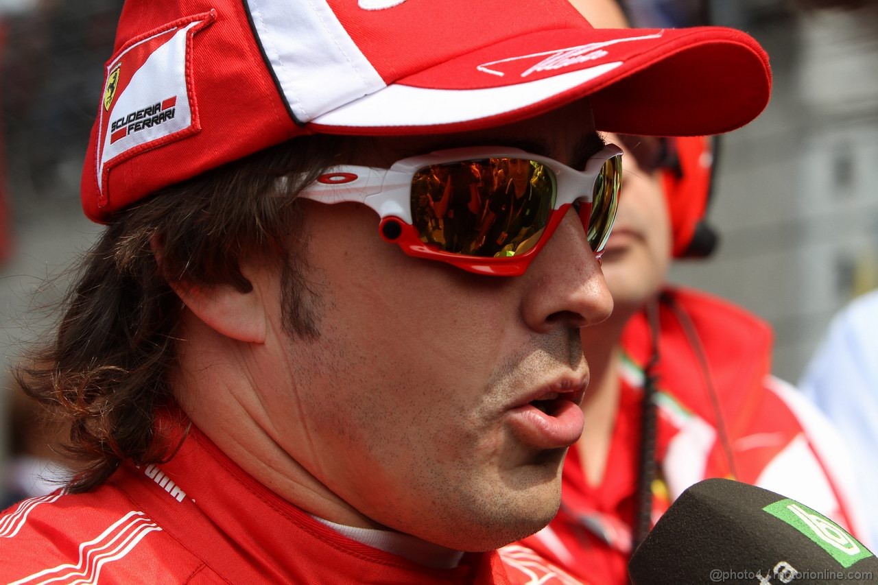 GP CINA, 17.04.2011- Gara, Fernando Alonso (ESP), Ferrari, F-150 Italia