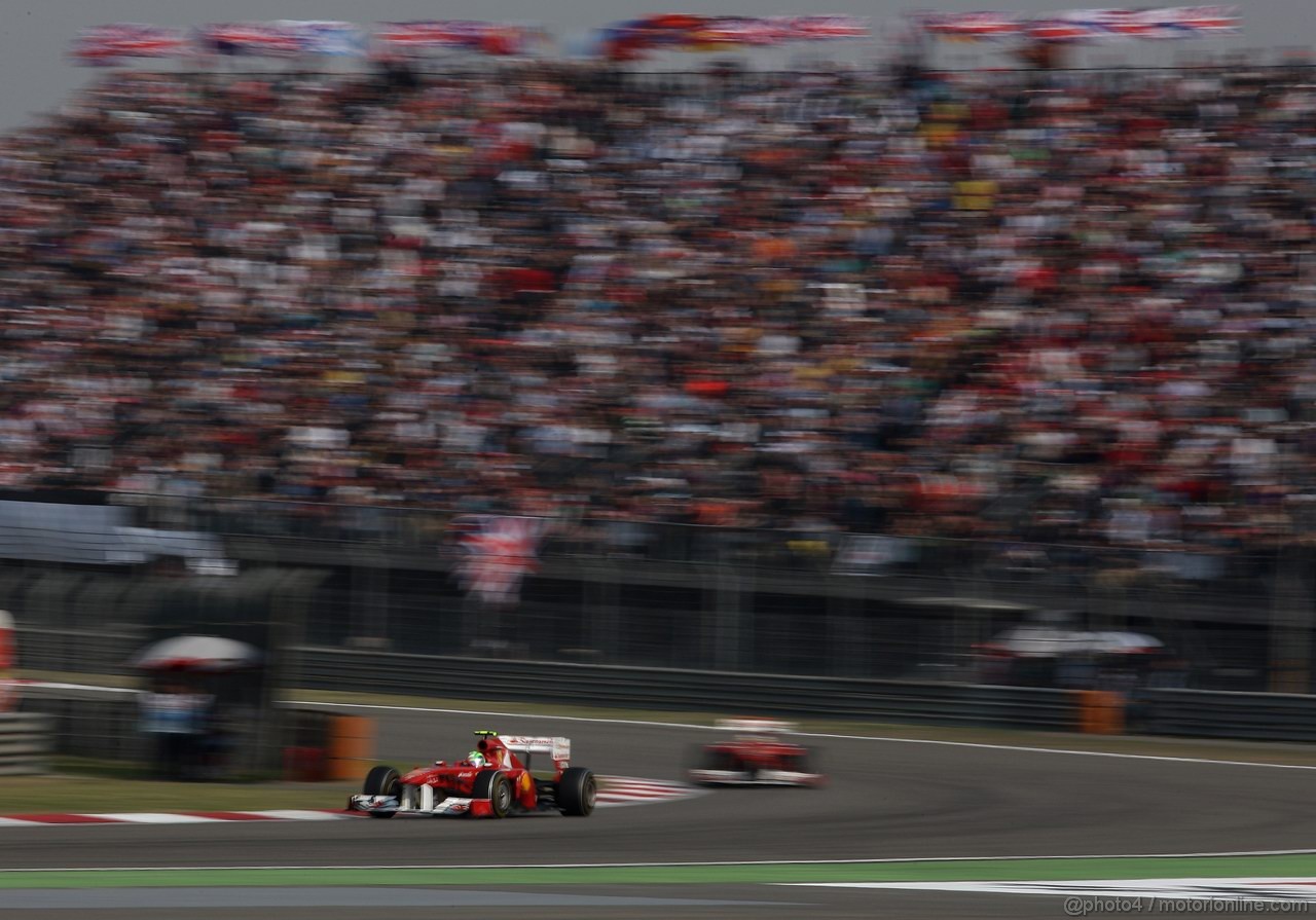 GP CINA, 17.04.2011- Gara, Felipe Massa (BRA), Ferrari, F-150 Italia 