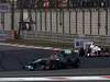 GP CINA, 17.04.2011- Gara, Michael Schumacher (GER), Mercedes GP Petronas F1 Team, MGP W02 davanti a Kamui Kobayashi (JAP), Sauber F1 Team C30