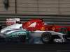 GP CINA, 17.04.2011- Gara, Michael Schumacher (GER), Mercedes GP Petronas F1 Team, MGP W02 e Fernando Alonso (ESP), Ferrari, F-150 Italia 