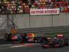 GP CINA, 17.04.2011- Gara, Jenson Button (GBR), McLaren Mercedes, MP4-26 davanti a Sebastian Vettel (GER), Red Bull Racing, RB7 e Lewis Hamilton (GBR), McLaren Mercedes, MP4-26