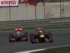GP CINA, 17.04.2011- Gara, Sebastian Vettel (GER), Red Bull Racing, RB7 e Lewis Hamilton (GBR), McLaren Mercedes, MP4-26