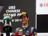 GP CINA, 17.04.2011- Gara, Mark Webber (AUS), Red Bull Racing, RB7 terzo 