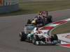 GP CINA, 17.04.2011- Gara, Michael Schumacher (GER), Mercedes GP Petronas F1 Team, MGP W02 davanti a Mark Webber (AUS), Red Bull Racing, RB7
