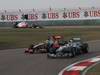 GP CINA, 17.04.2011- Gara, Lewis Hamilton (GBR), McLaren  Mercedes, MP4-26 e Nico Rosberg (GER), Mercedes GP Petronas F1 Team, MGP W02 
