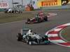 GP CINA, 17.04.2011- Gara, Nico Rosberg (GER), Mercedes GP Petronas F1 Team, MGP W02 davanti a Jenson Button (GBR), McLaren  Mercedes, MP4-26 