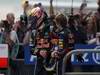 GP CINA, 17.04.2011- Gara, Sebastian Vettel (GER), Red Bull Racing, RB7 secondo e Mark Webber (AUS), Red Bull Racing, RB7 terzo 