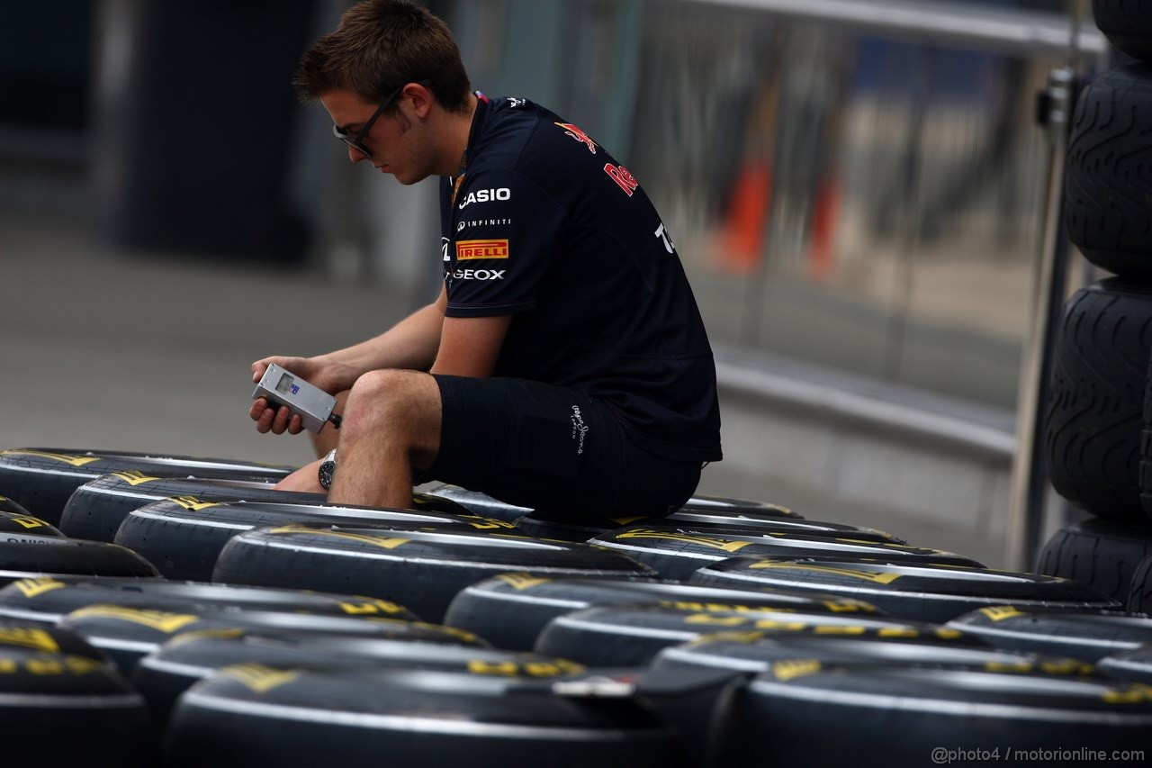 GP CINA, 14.04.2011- Tyres Pirelli 