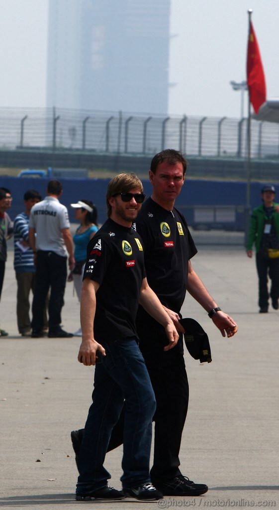 GP CINA, 14.04.2011- Nick Heidfeld (GER) Lotus Renault GP R31  