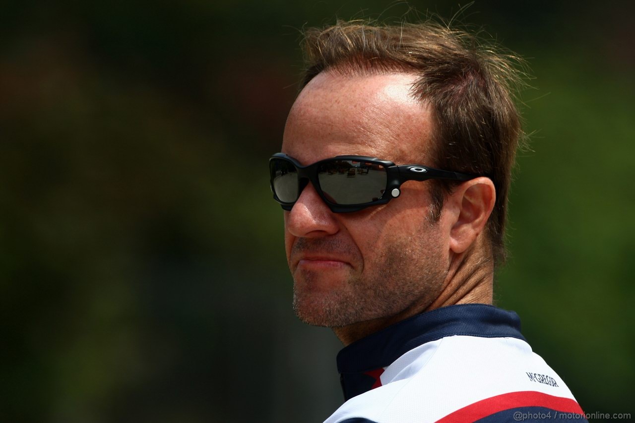 GP CINA, 14.04.2011- Rubens Barrichello (BRA), Williams FW33 