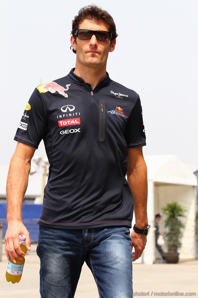 GP CINA, 14.04.2011- Mark Webber (AUS), Red Bull Racing, RB7 