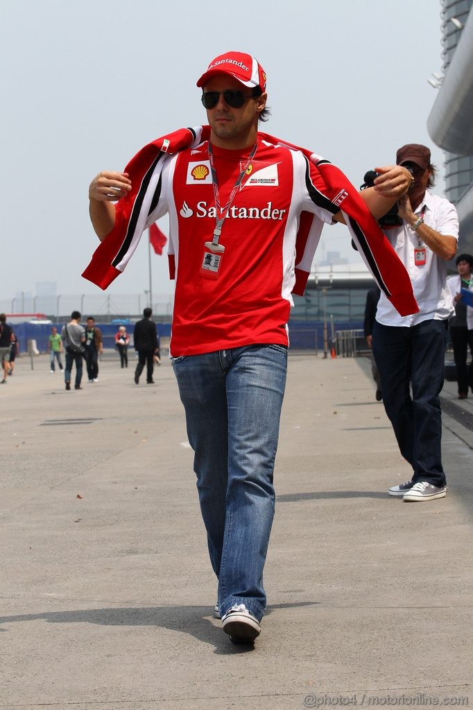GP CINA, 14.04.2011- Felipe Massa (BRA), Ferrari, F-150 Italia 