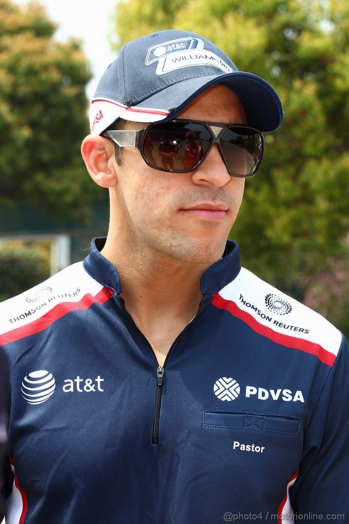 GP CINA, 14.04.2011- Pastor Maldonado (VEN), Williams FW33 