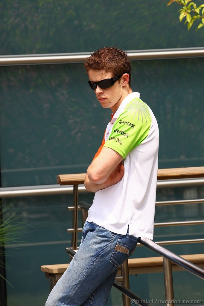 GP CINA, 14.04.2011- Paul di Resta (GBR) Force India VJM04 