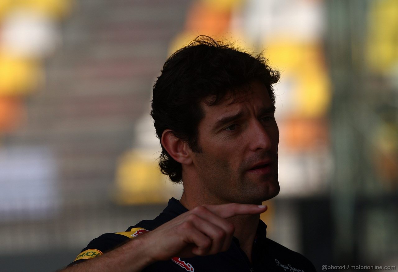 GP CINA, 14.04.2011- Mark Webber (AUS), Red Bull Racing, RB7 