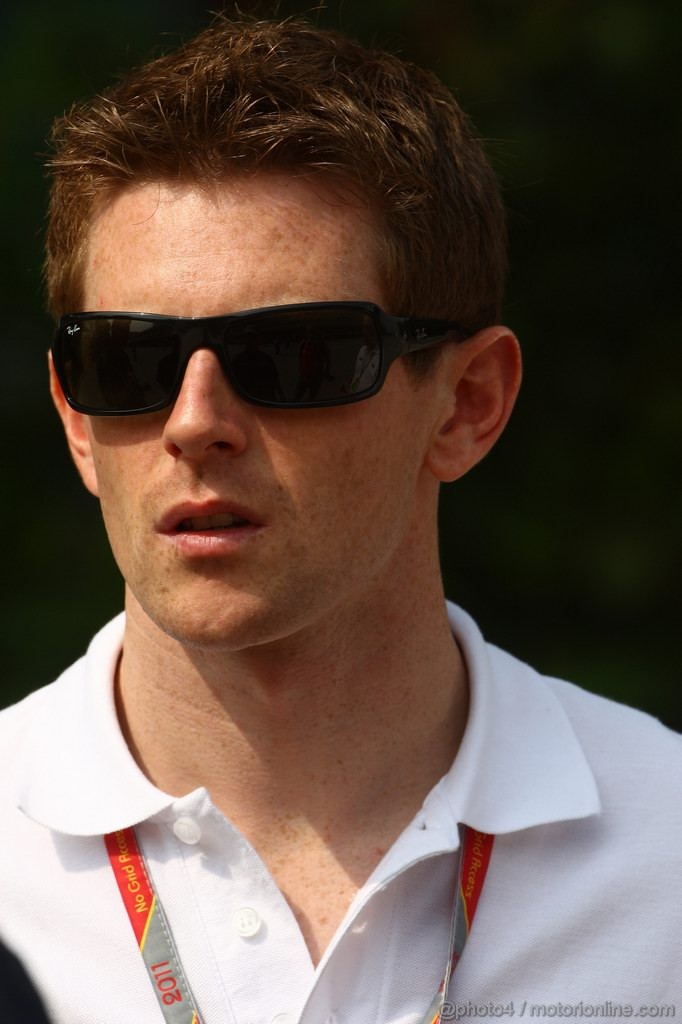 GP CINA, 14.04.2011- Anthony Davidson (GBR)